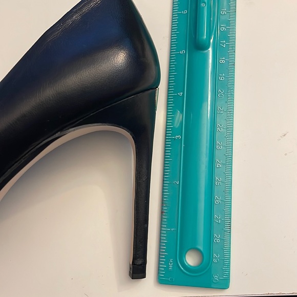 Zara Leather High Heel Shoes Sz 6.5 - Picture 6 of 7